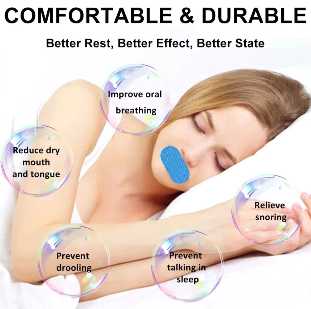 30 Pcs Anti-Snore Mouth Breathing Tape For Better Sleep Nasal Strips