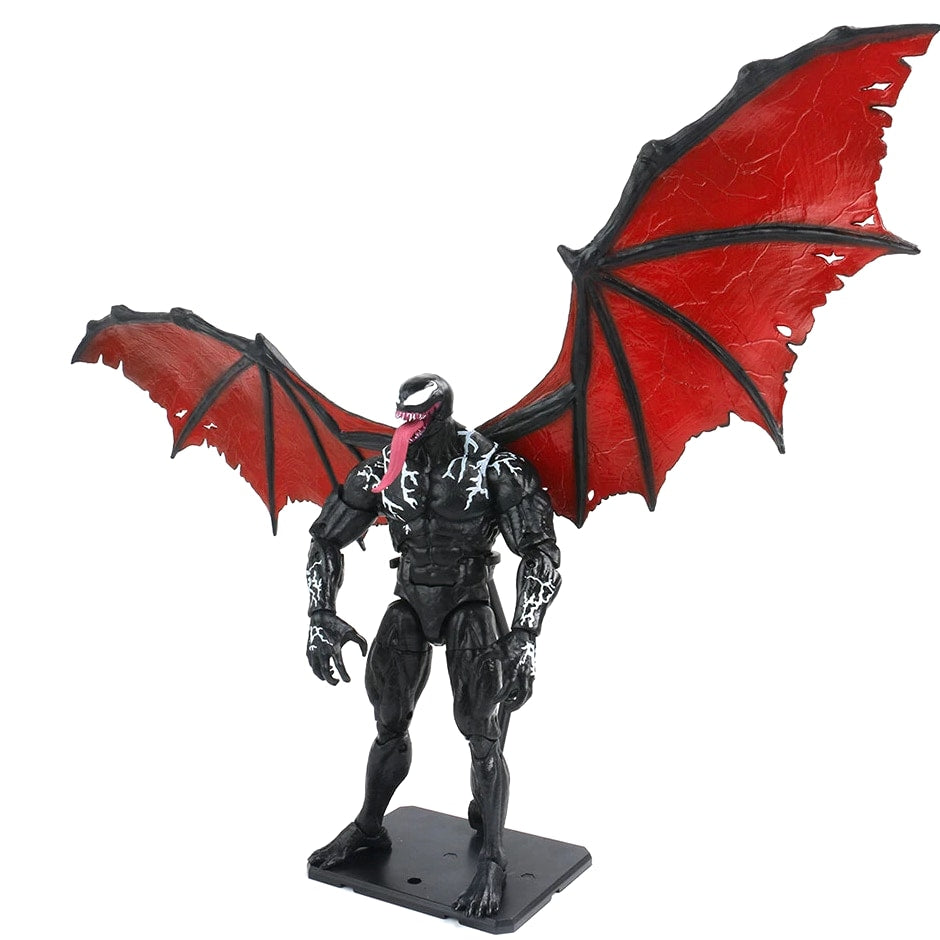 7 inch Venom Carnage Action Figure Venom Wing Collectible Model Toy PVC Boxed US