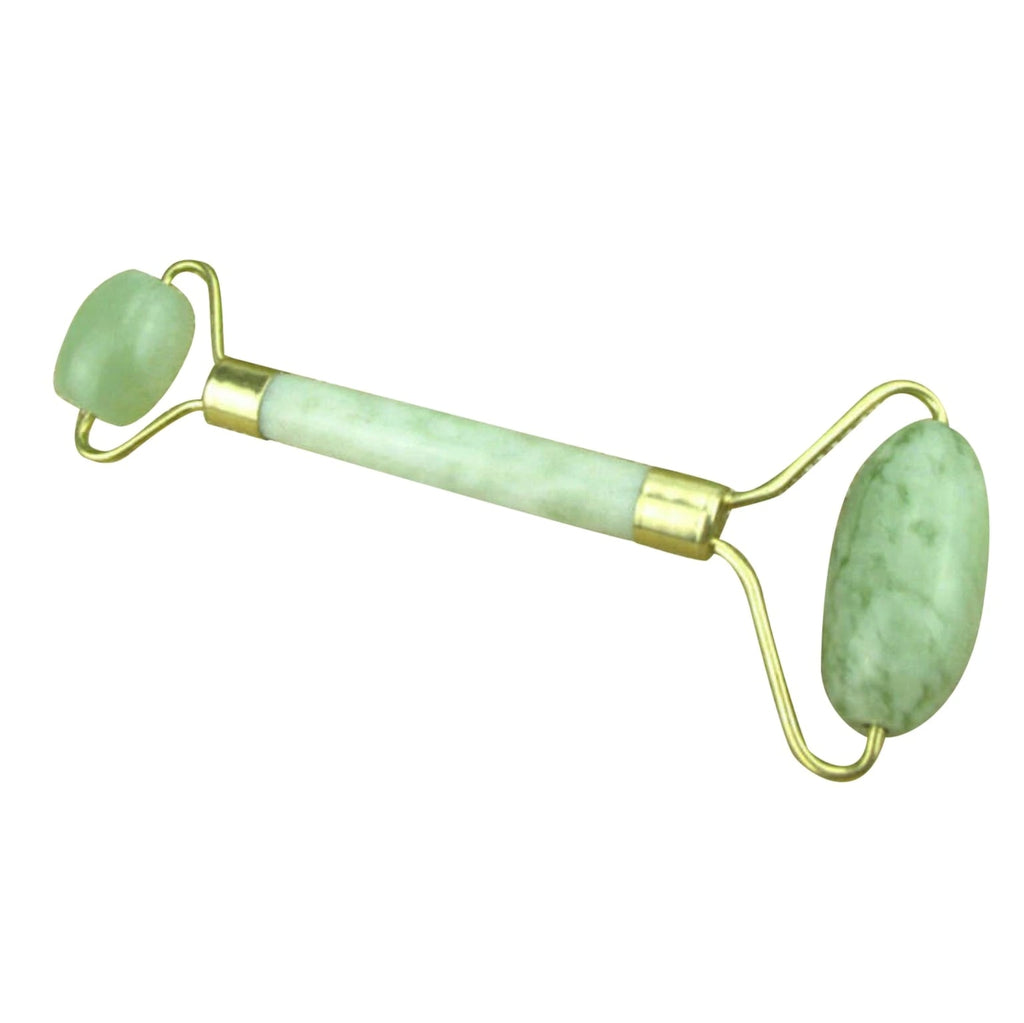 Natural Jade Guasha Facial Beauty Massage Tool - Jade Roller Face Massager