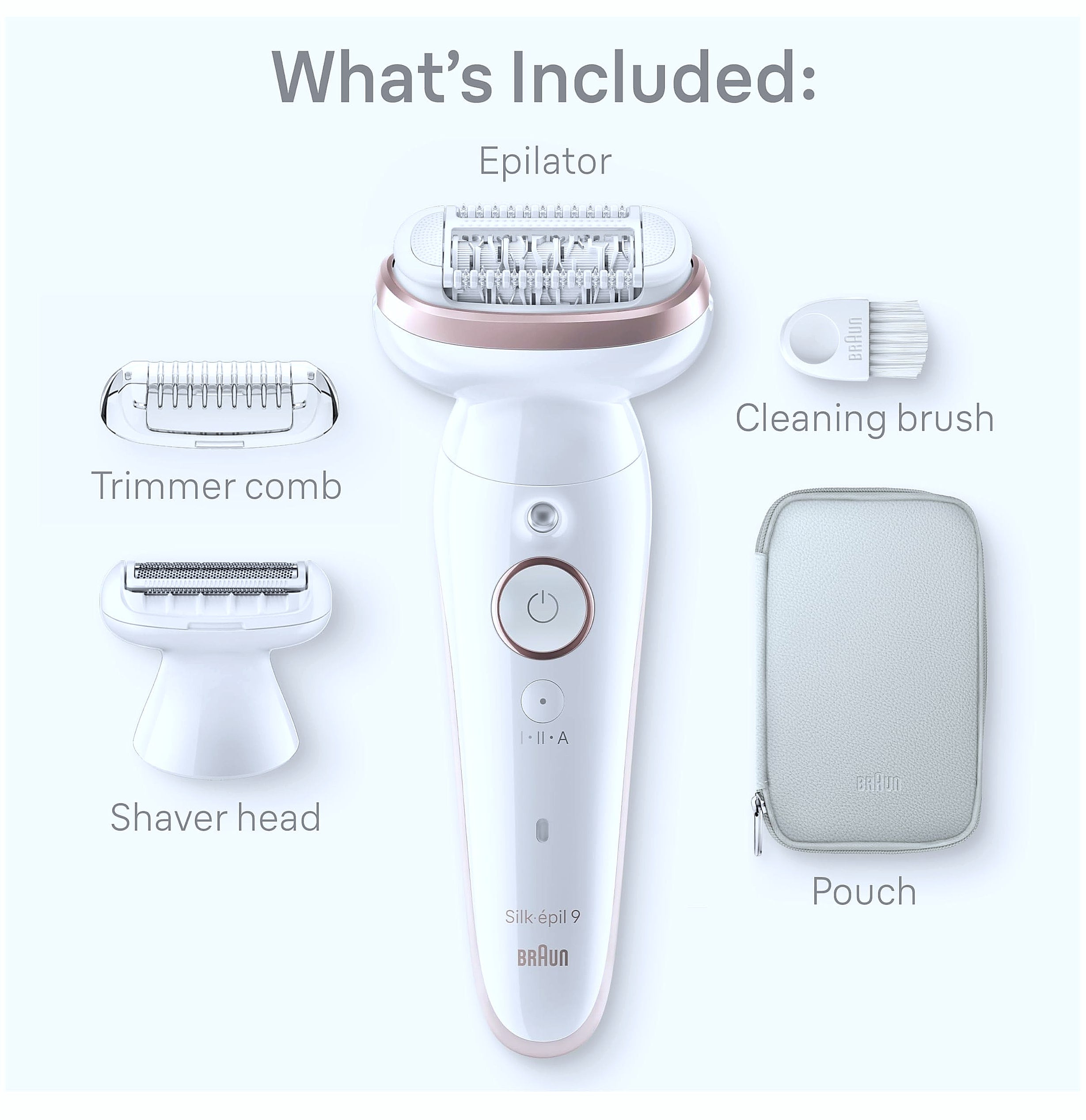 Braun Silk-épil 9 SES9-030 Wet and Dry Epilator