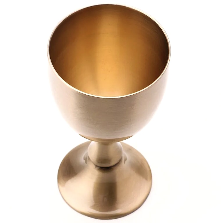 Aihogard Vintage Copper Wine Goblet 100ml Hand-made