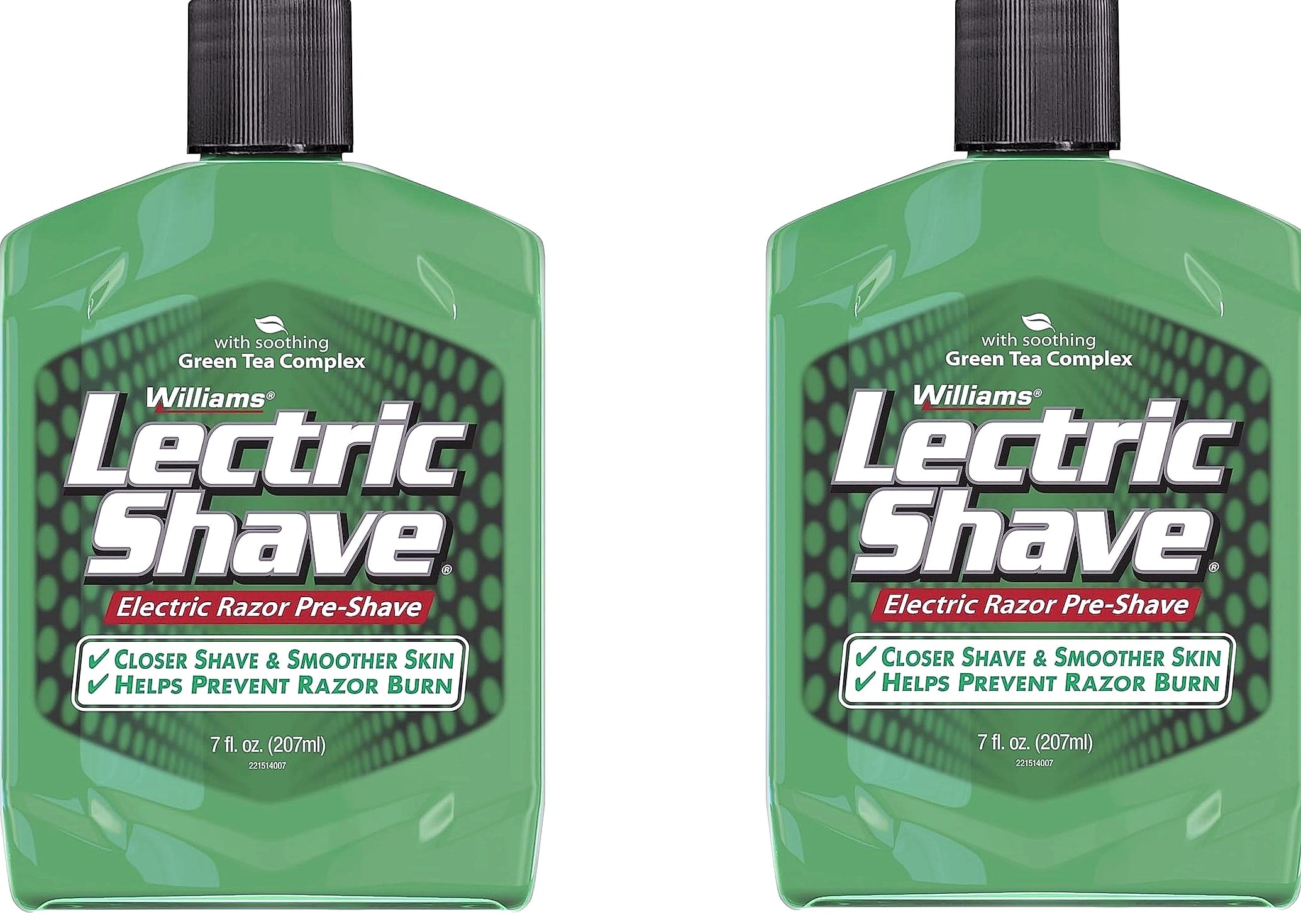 Williams Lectric Shave Electric Razor Pre-Shave, 7 oz