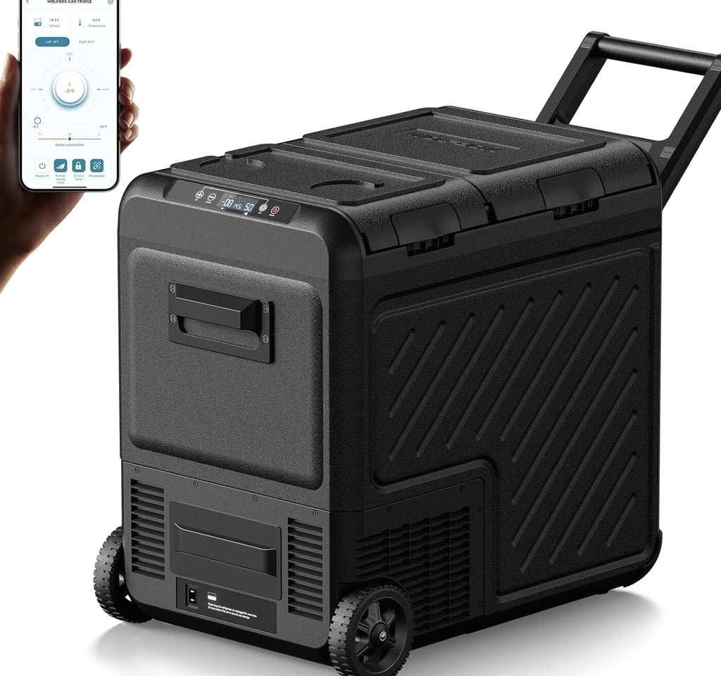 WOLFBOX 39/48/58qt Portable Freezer Fridge Cooler Car Camping Truck Refrigerator
