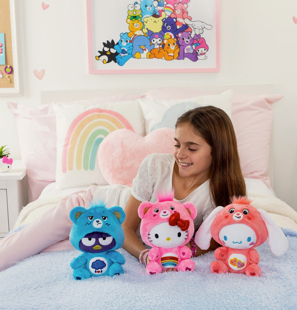 Care Bears Badtz-Maru Dressed as Grumpy Bear 8 inch Plush Toy