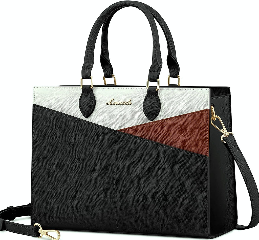 LOVEVOOK Satchel Handbag Leather Crossbody Tote with Top Handle