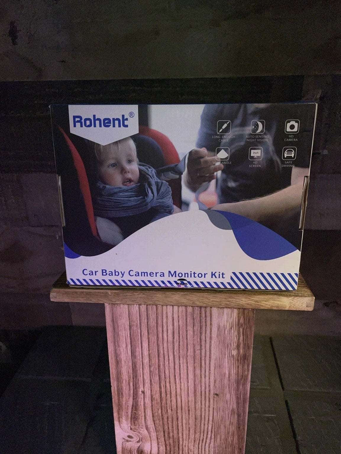 Rohent Car Baby Camera Monitor Kit Safety Kit HD camera Model: No.6 NEW IN BOX