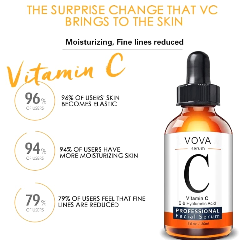 Vitamin C Brightening Facial Serum Anti-Aging Skincare