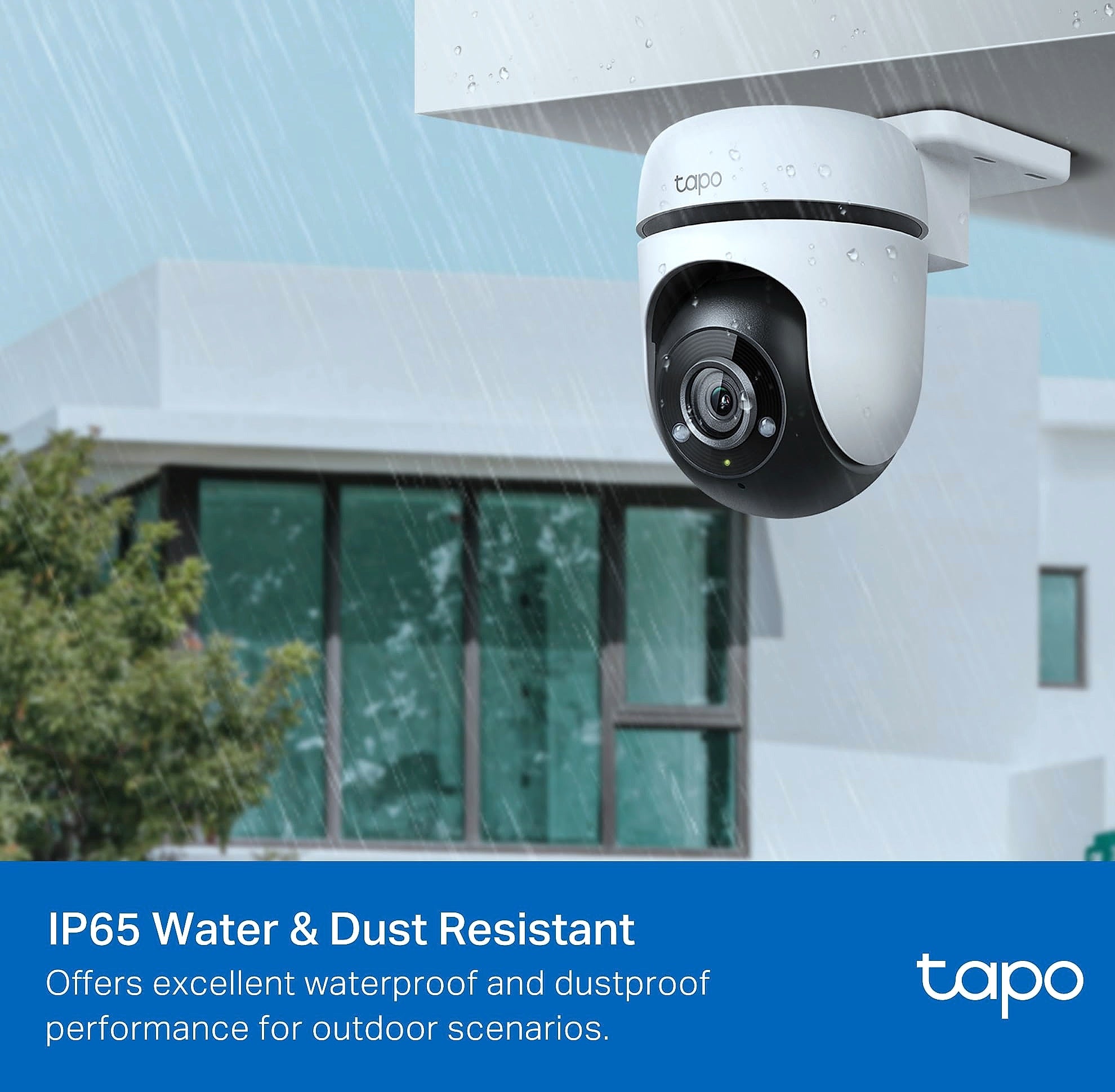 Tapo C500 1080p Outdoor Pan/Tilt Wi-Fi Camera with 360 View