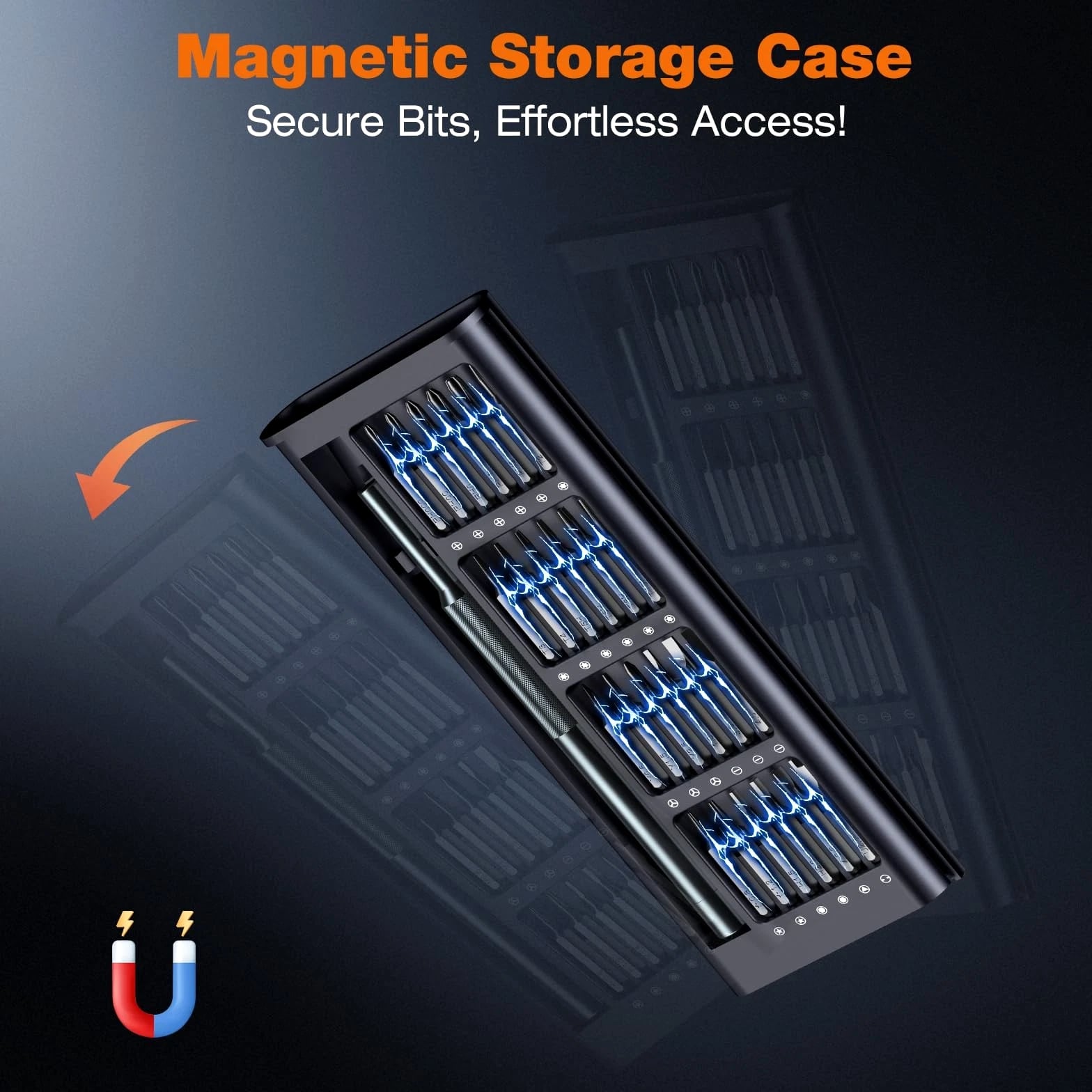 27-in-1 Precision Screwdriver Set, Magnetic Repair Kit for Electronics & Gadgets