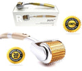 ZGTS Titanium Derma Roller 1.5mm with Travel Case - Micro Derma Skin Roller
