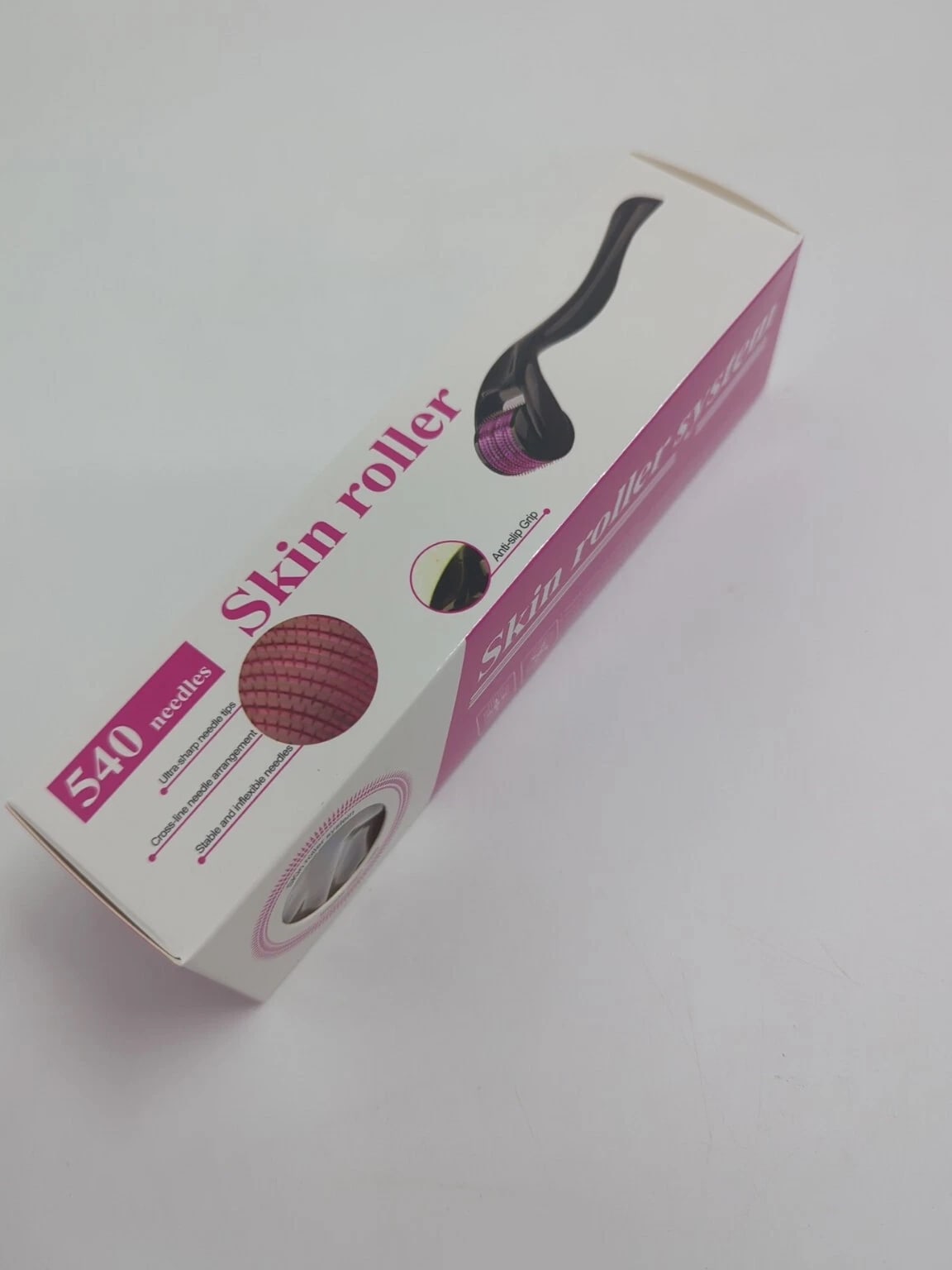 540 Titanium Microneedle Derma Roller Scar Dermaroller Beard Regrowth Hair Loss