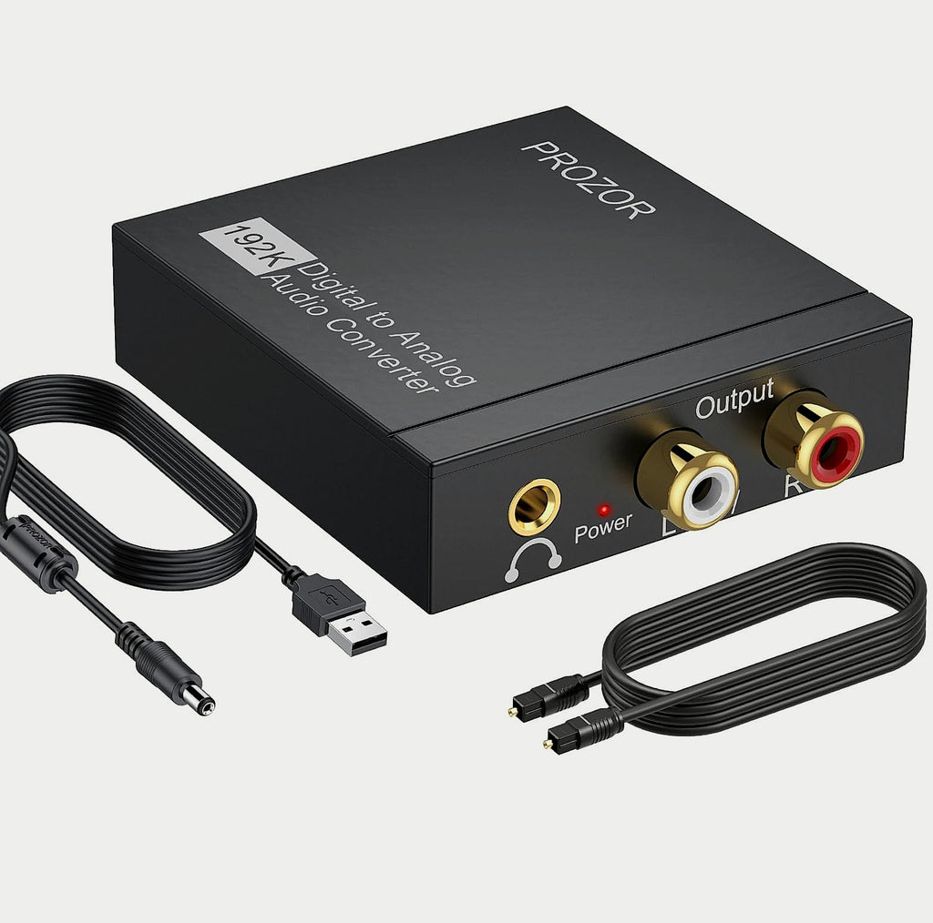 PROZOR 192KHz Digital to Analog Audio Converter DAC
