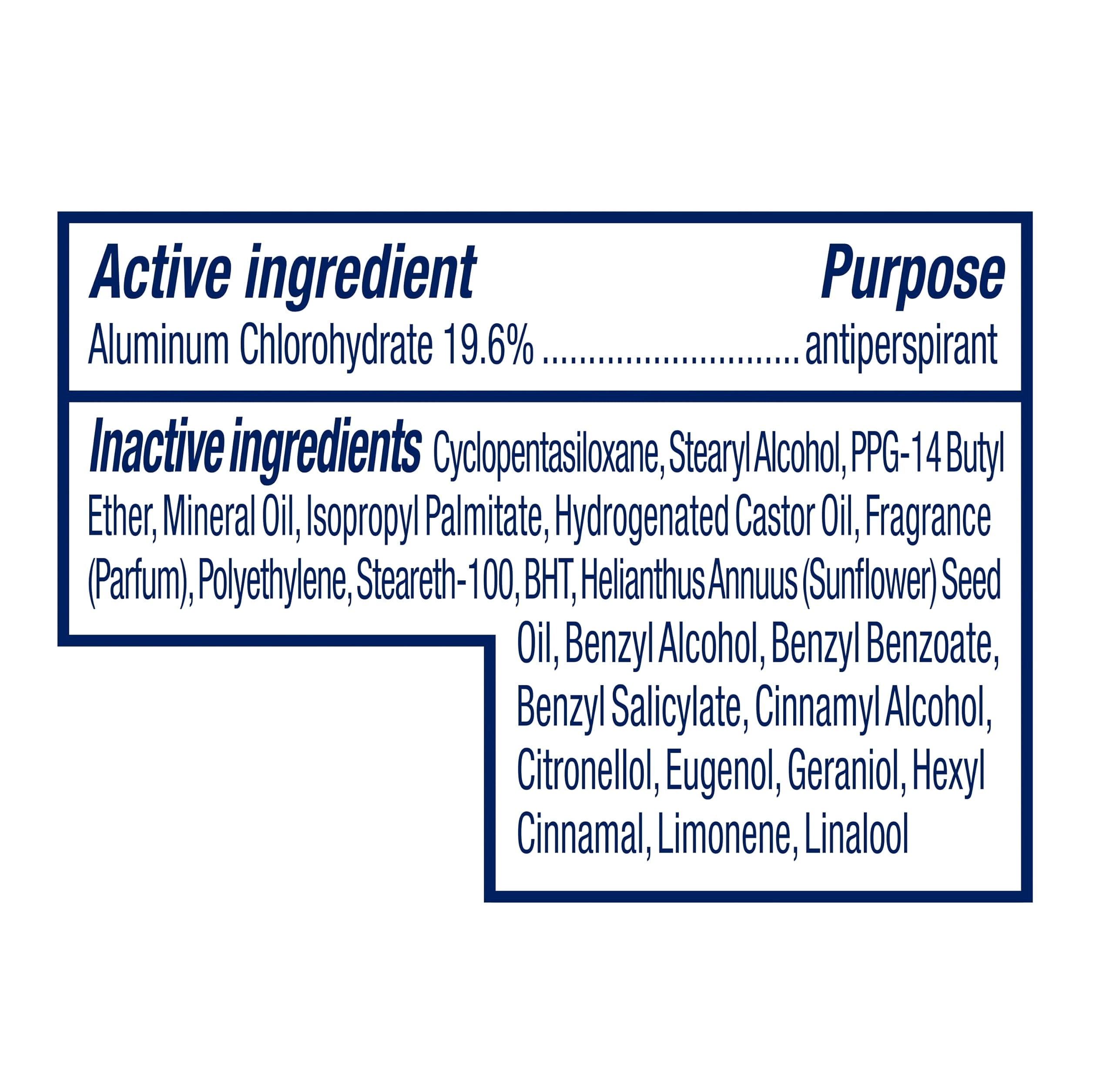 Dove Invisible Solid Antiperspirant Deodorant Stick, Original Clean, 2.6 oz, 2 Count