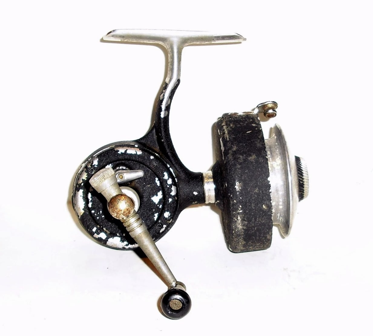 Rare Left Handed Vintage Heddon Spin Pal Manual Line Pick-Up Fishing Reel USA