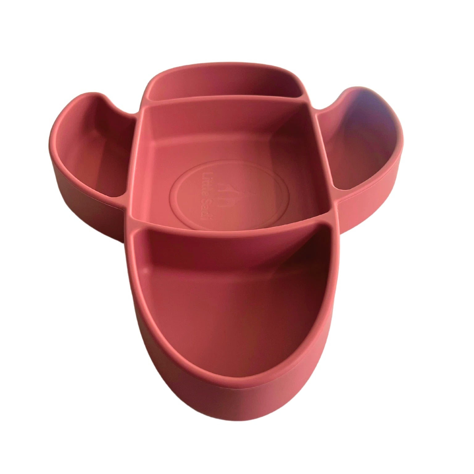 Liitle Sadi Silicone Airplane Toddler Plate, BPA-Free, Baby Plate, Baby Dish.