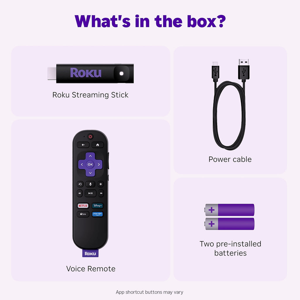 Roku Streaming Stick HD - Compact HD Streaming Device