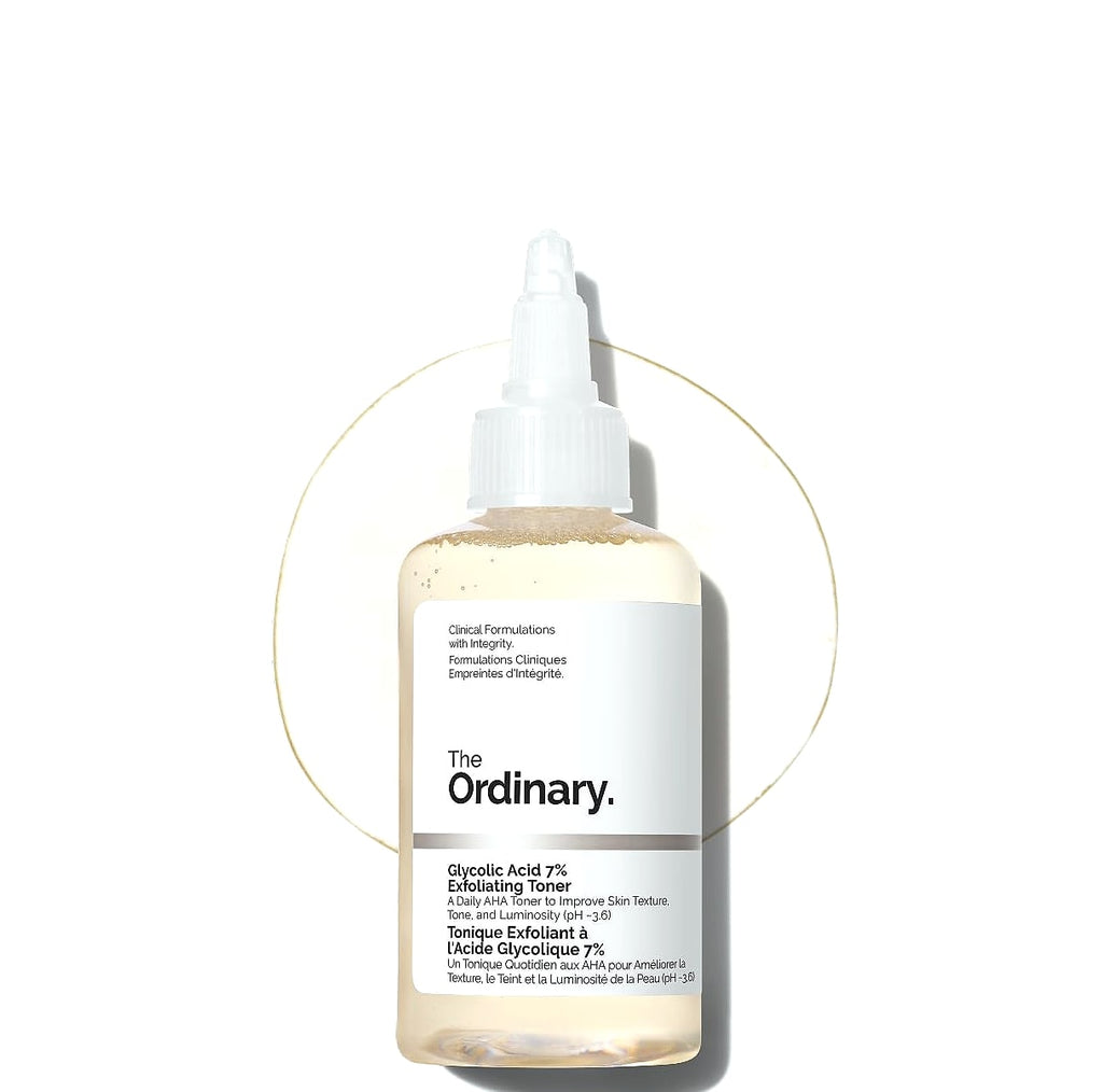 The Ordinary Glycolic Acid 7% Exfoliating Toner for Even Skin Tone