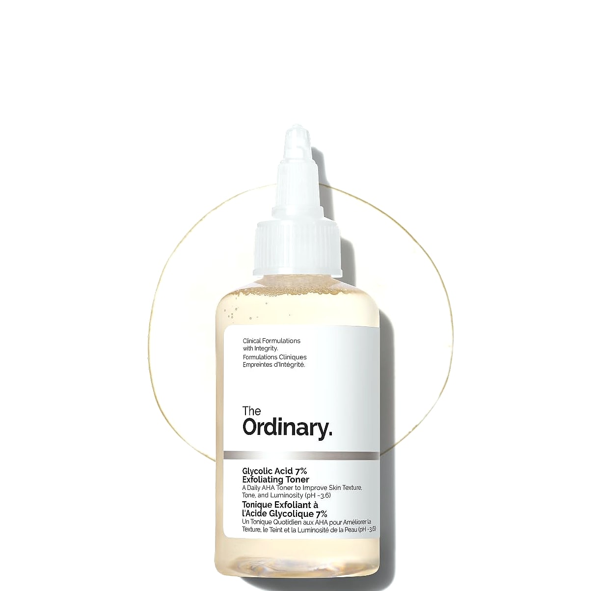 The Ordinary Glycolic Acid 7% Exfoliating Toner for Even Skin Tone