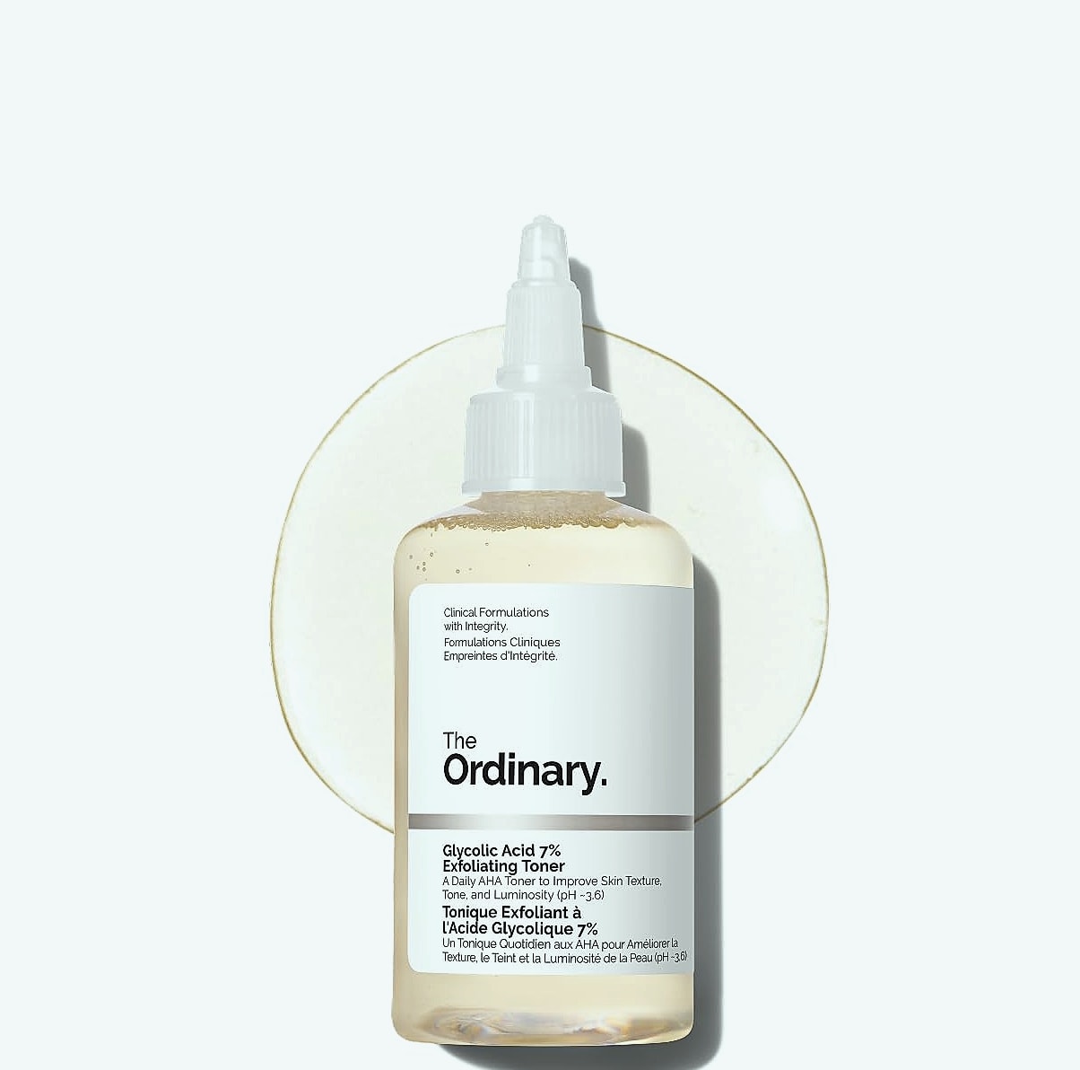 The Ordinary Glycolic Acid 7% Exfoliating Toner for Even Skin Tone