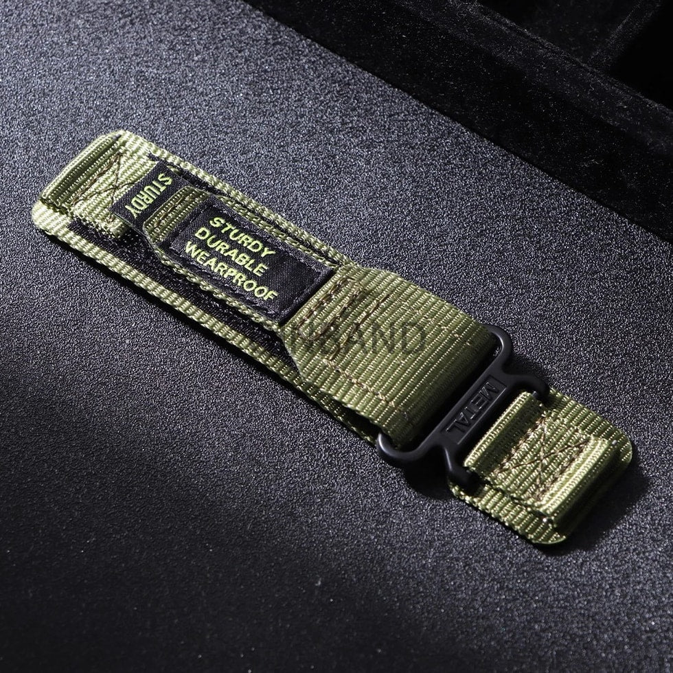 Nylon Watch Band 20mm 22mm Quick Release Canvas Watch Strap for Men Women