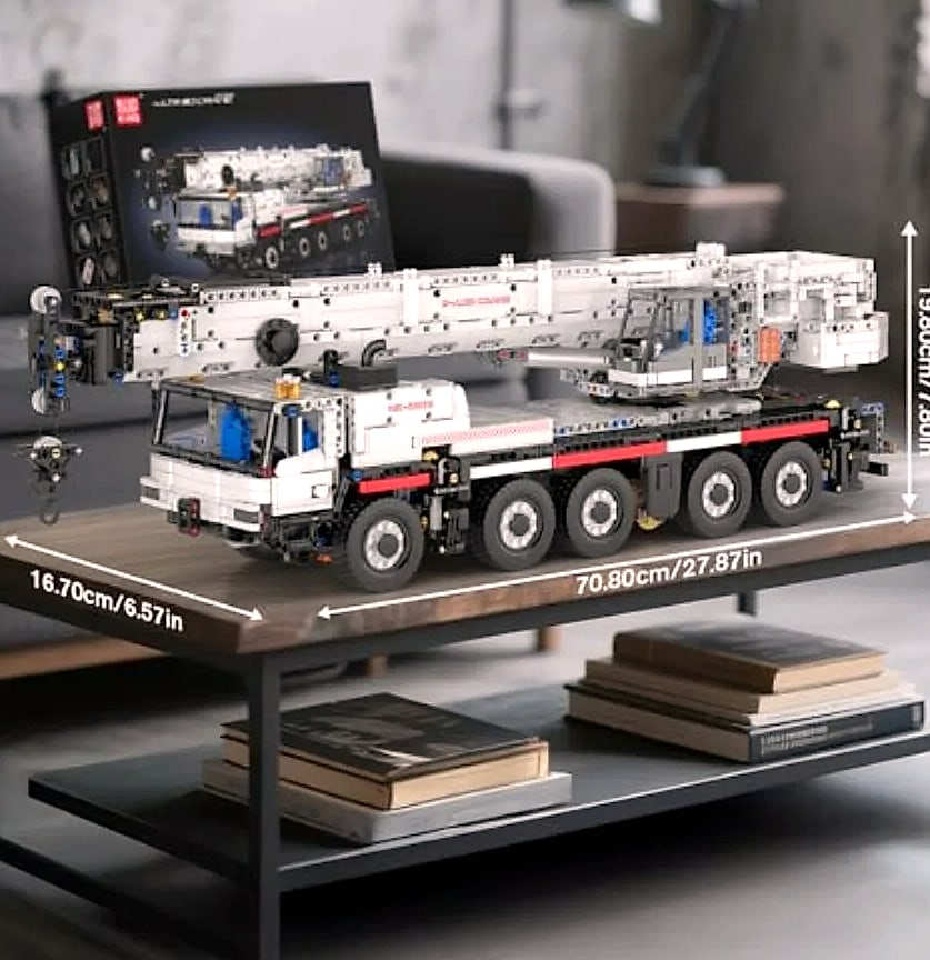 Mould King 17075 APP Programmable Construction Crane Building Set