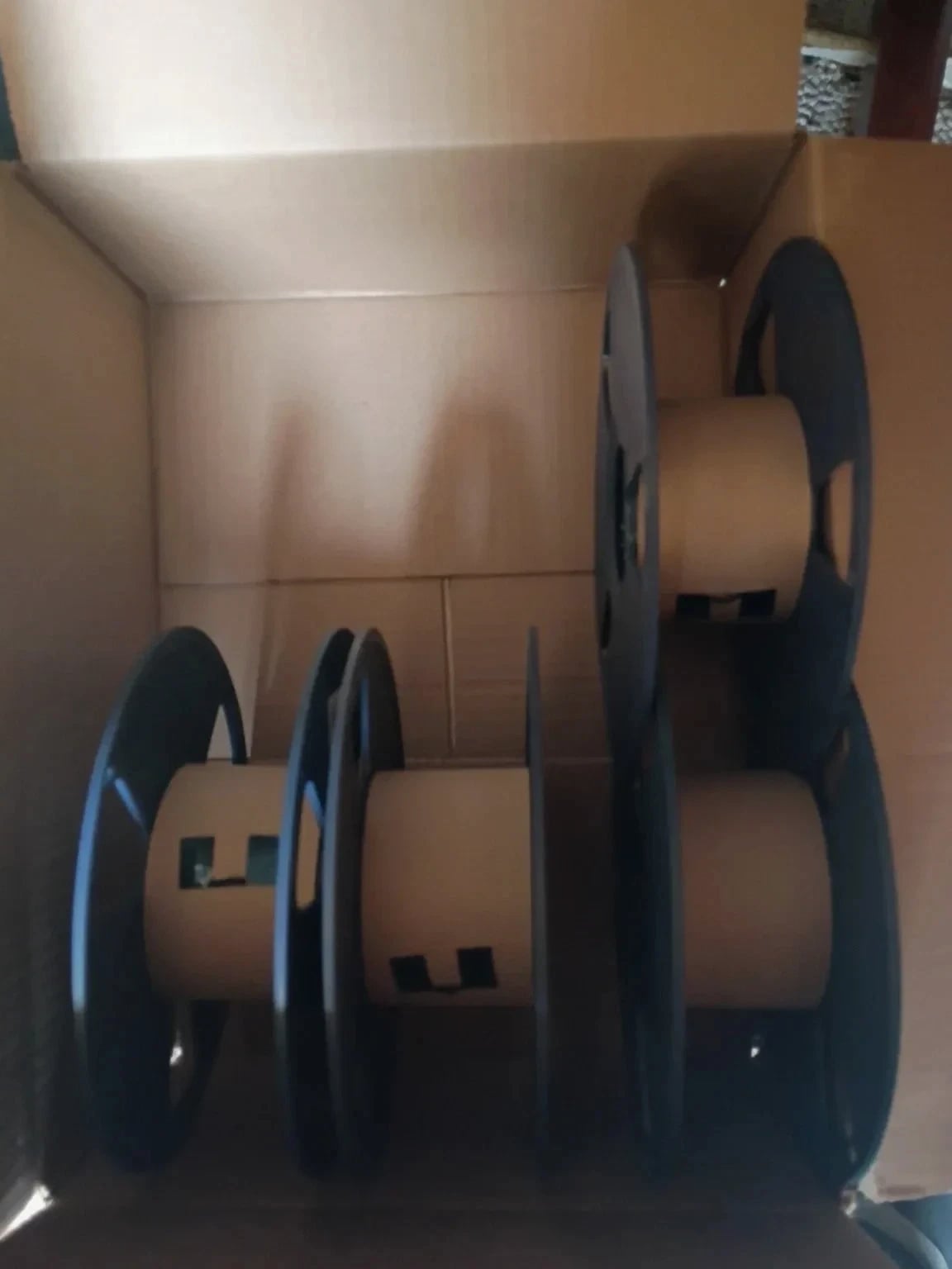 4x Sunlu Empty Reusable Filament Spool for 1.75mm / 1kg - AMS CFS Compatible
