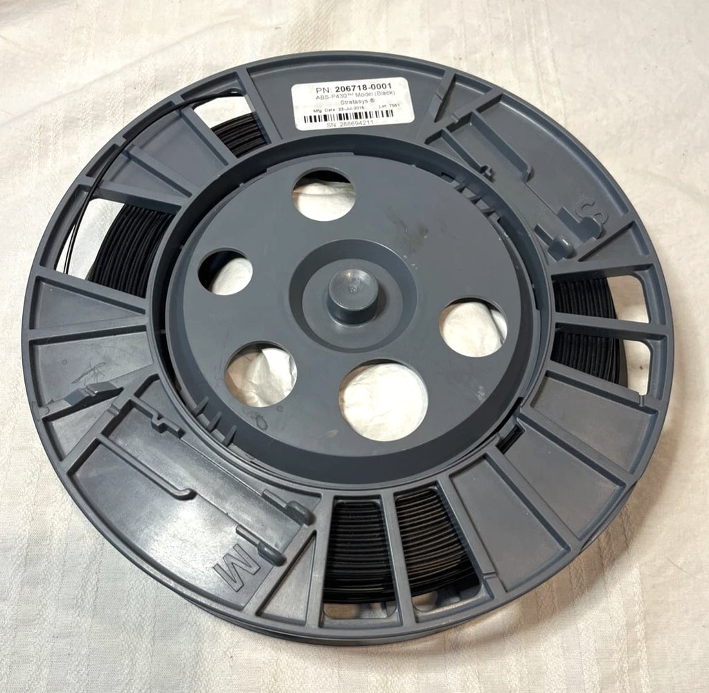 Stratasys ABS-P430 Filament Lot - 3 Spools - Red Black Blue Industrial 3D Print
