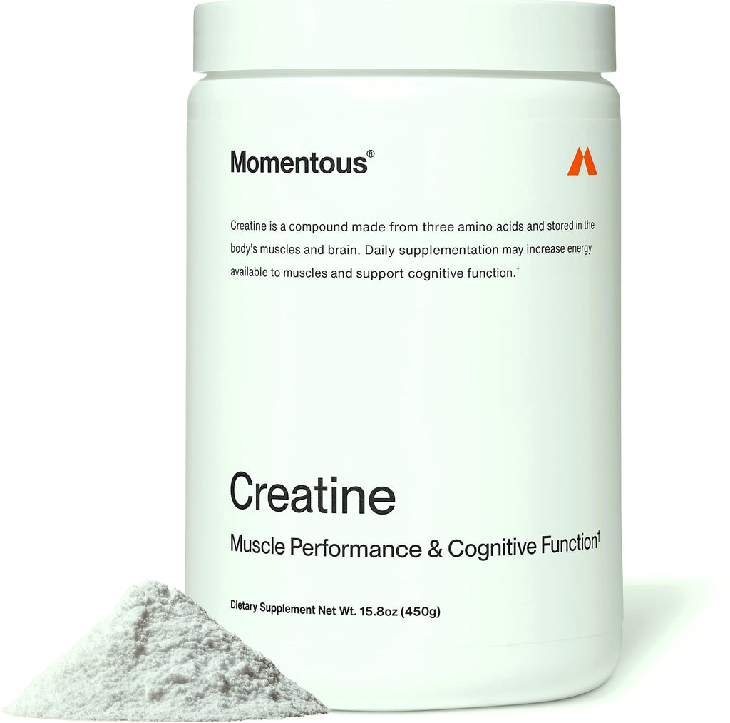 Momentous Creatine Monohydrate Powder - 5g Servings