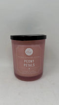 DW Home Peony Petals 2 Wick Scented Candle 15 Ounce Oz - New