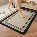 Non Slip Bath Mat with Rubber Backing, Absorbent Quick Dry Bath Rugs Washable...
