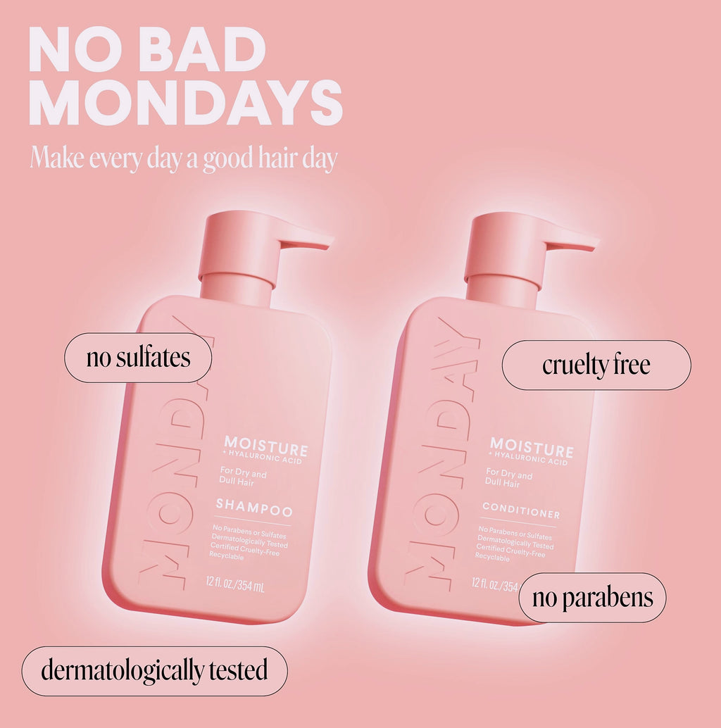 Monday Haircare Moisture Shampoo and Conditioner Set for Dry Hair