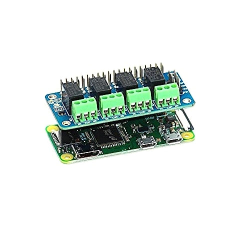 SB Components Relay 4 Zero 3V 4 Channel Relay Shield for Raspberry Pi