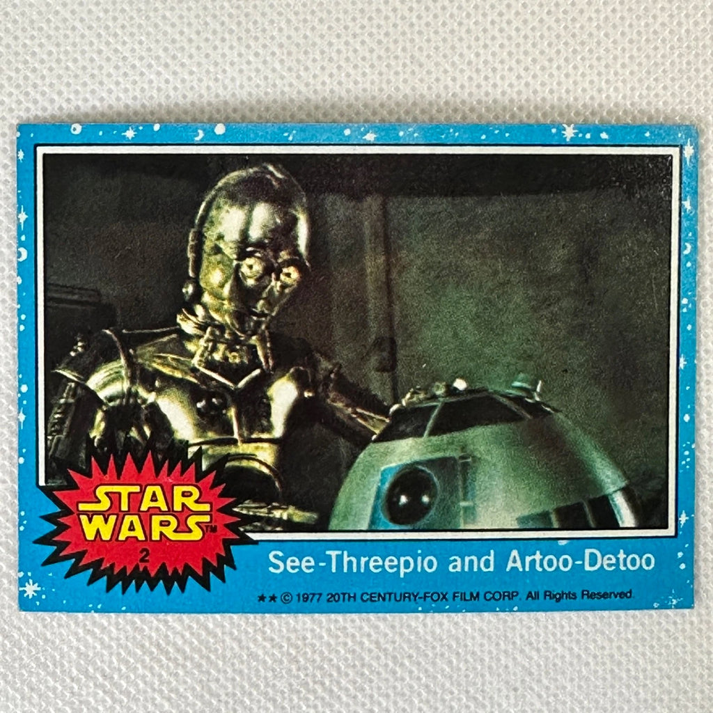 1977 Topps Star Wars Cards Blue Series 1 – You Pick #1–66 – Buy 4 Save 25%