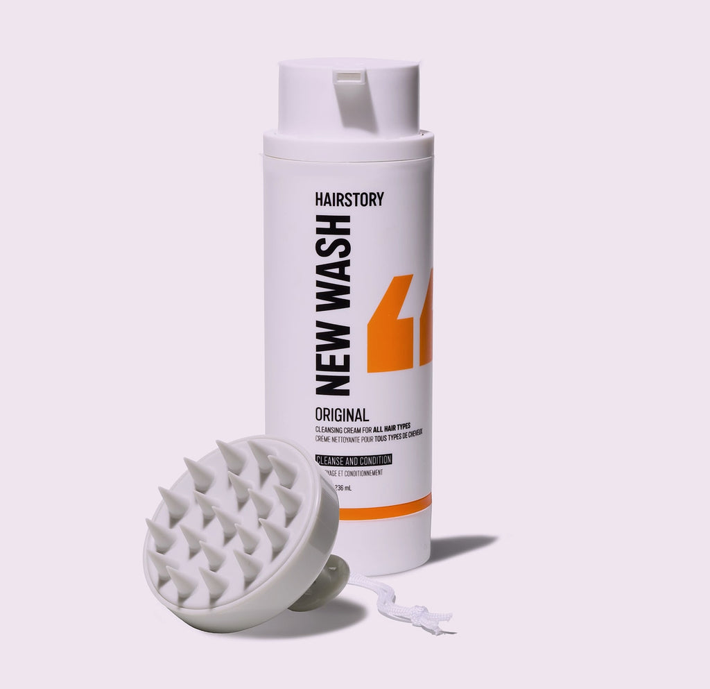 Hairstory New Wash Original Detergent-Free Cleansing Cream, 8 oz