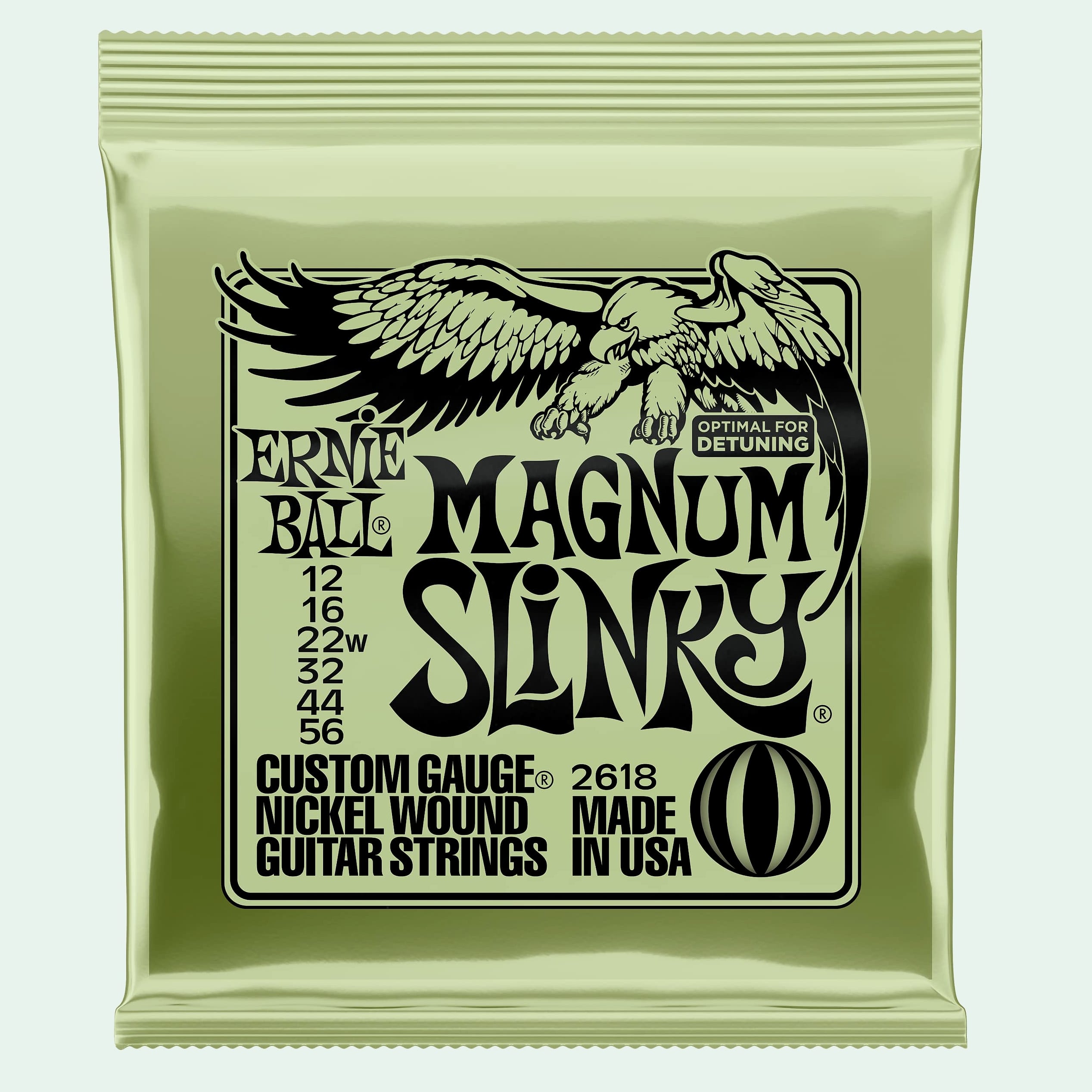Ernie Ball Regular Slinky Nickel Wound Guitar Strings 10-46