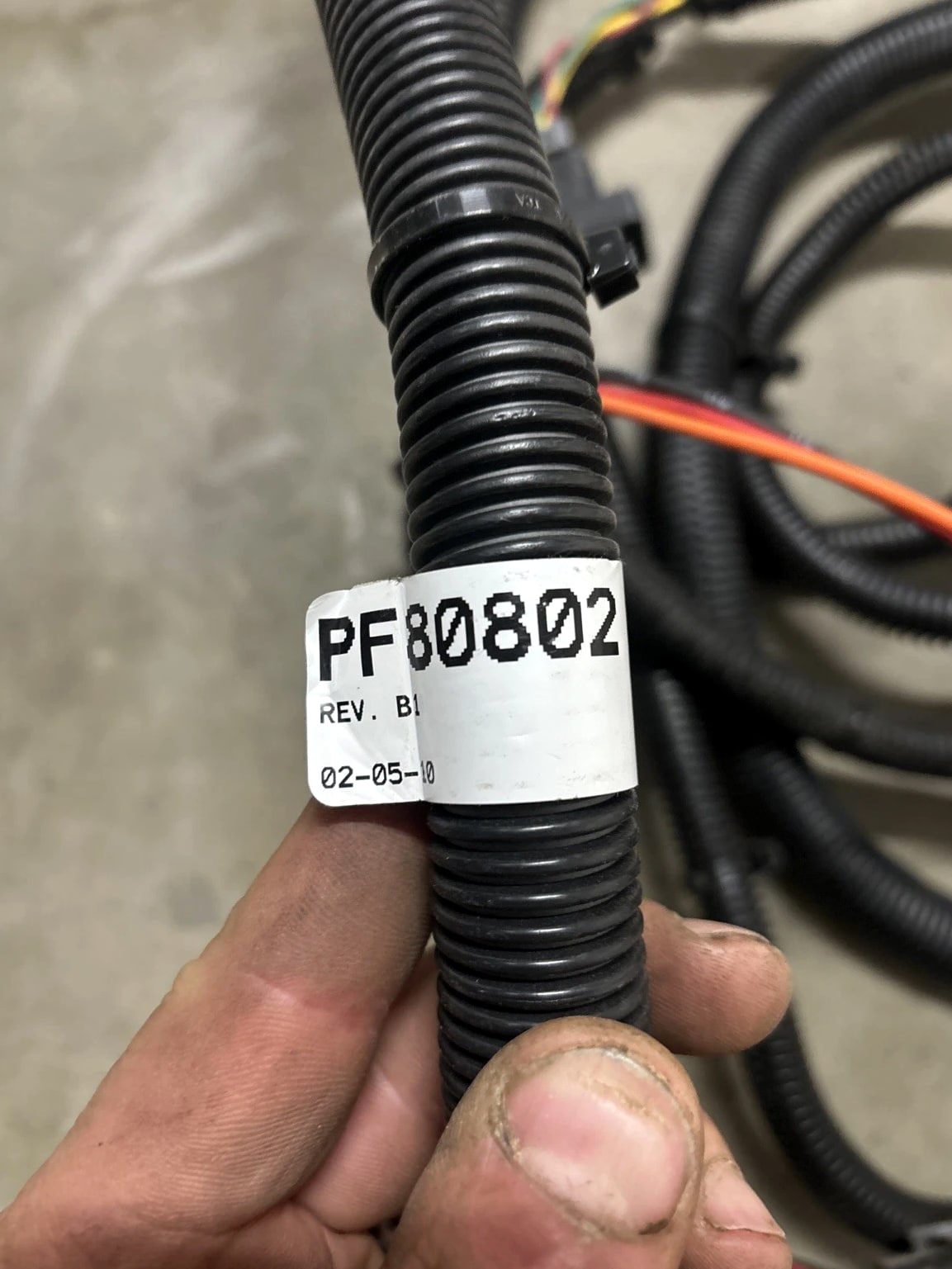 John Deere GreenStar Ready Parallel Tracking Cab Wiring Harness PF80802