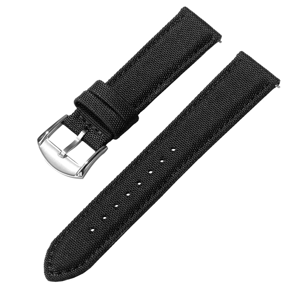 Nylon Watch Straps - Fits Most Popular Watch Models (20mm/22mm)