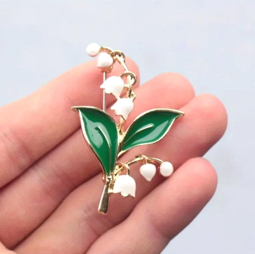 Elegant Plant Flower Brooch Clothing Accessories Fashionable Ladies' Brooches