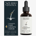 Advanced Hair Growth Vitalizer 50ml, 3% Redensyl, 2% Anagain, 2% Procapil, 5% Rice Water...