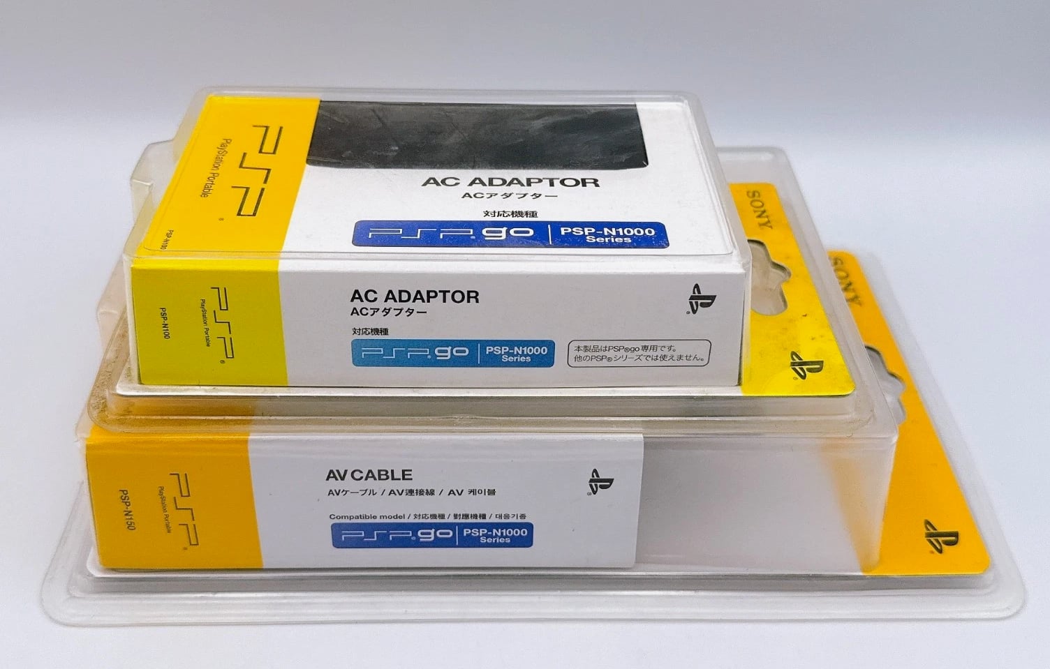 Sony PSP GO AV Cable PSP-N150 & AC Adapter PSP-N100 - New Sealed