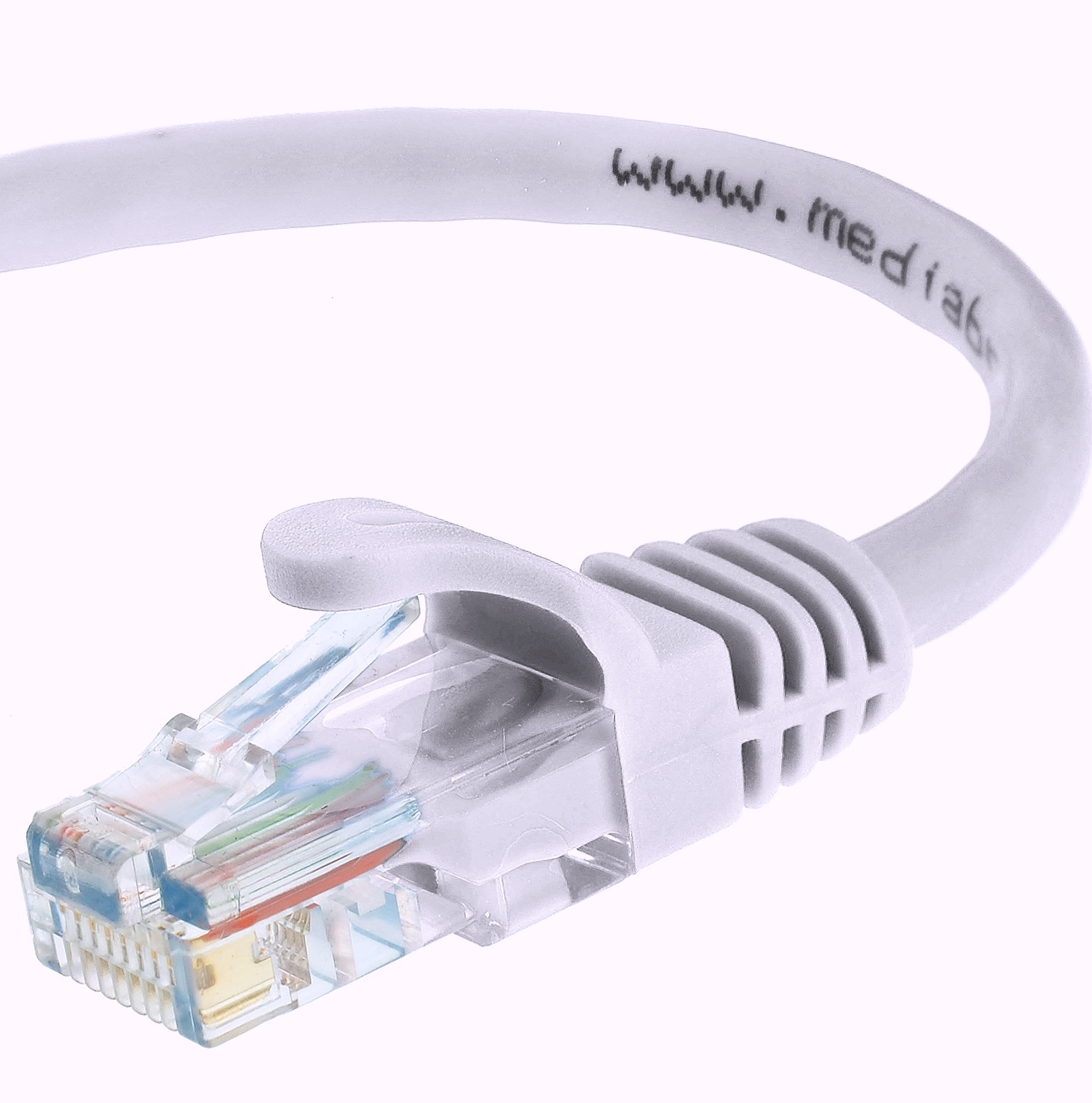 Mediabridge CAT6 Ethernet Patch Cable 10ft RJ45 Gold Plated