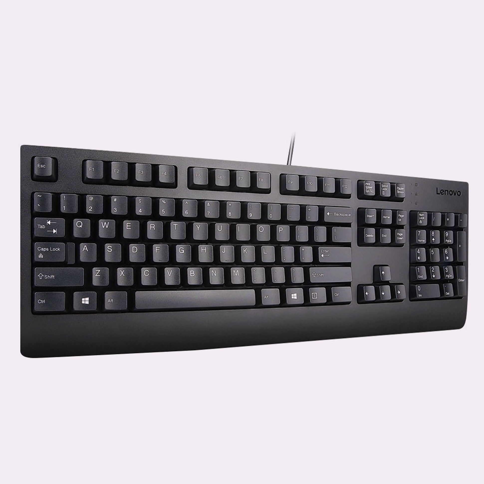 Lenovo Preferred Pro II Wired External USB Keyboard ( 4X30M86879) Factory Sealed Retail Product For USA, black