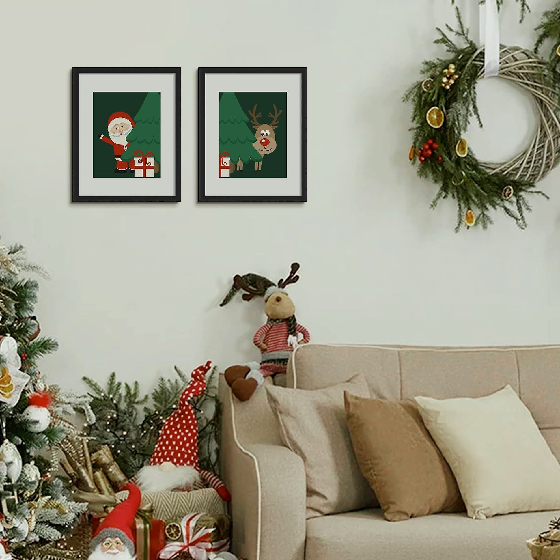 Upsimples 11x14 Picture Frame for 8x10 Photos with Mat