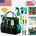 Ergonomic Gardening Tools Set - Complete Kit for Home Gardeners & Enthusiasts