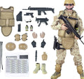 12'' American Military Soldiers Special Forces Army Man Action Figures Play Set