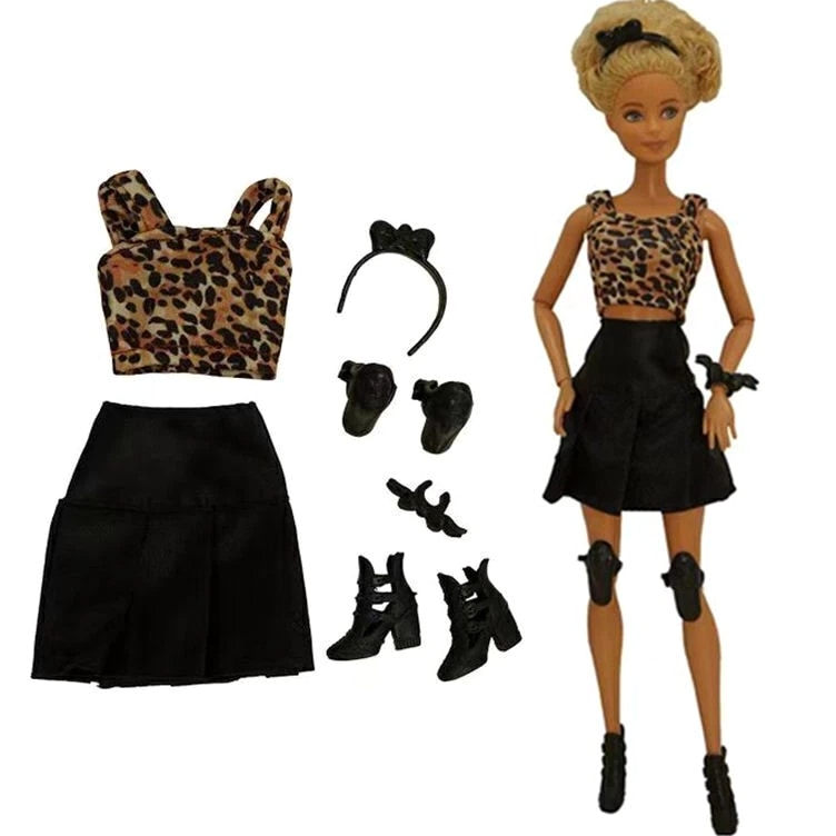 1/6 Doll Clothes Outfits Set Shirt Coat Jacket Skirt Dress Pant Accessory 11.5in
