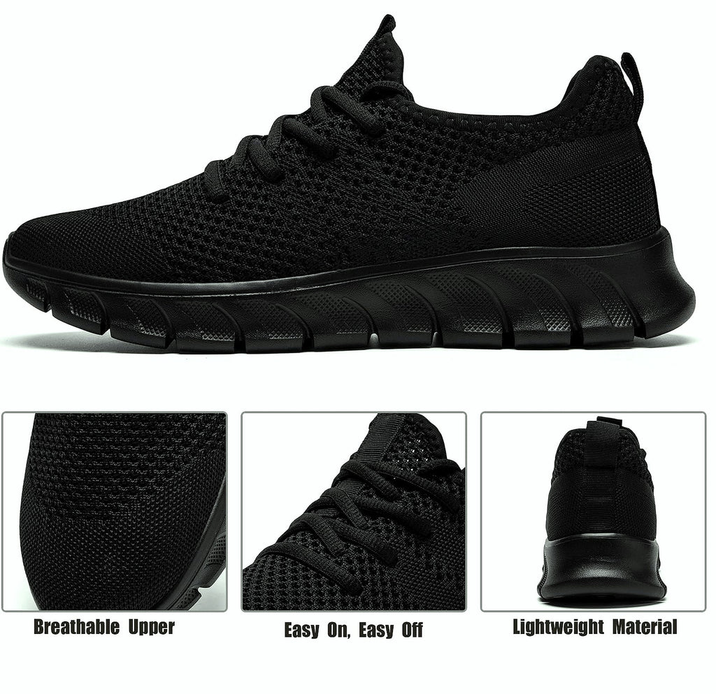 YRLTYO Men's Lightweight Slip On Running Shoes