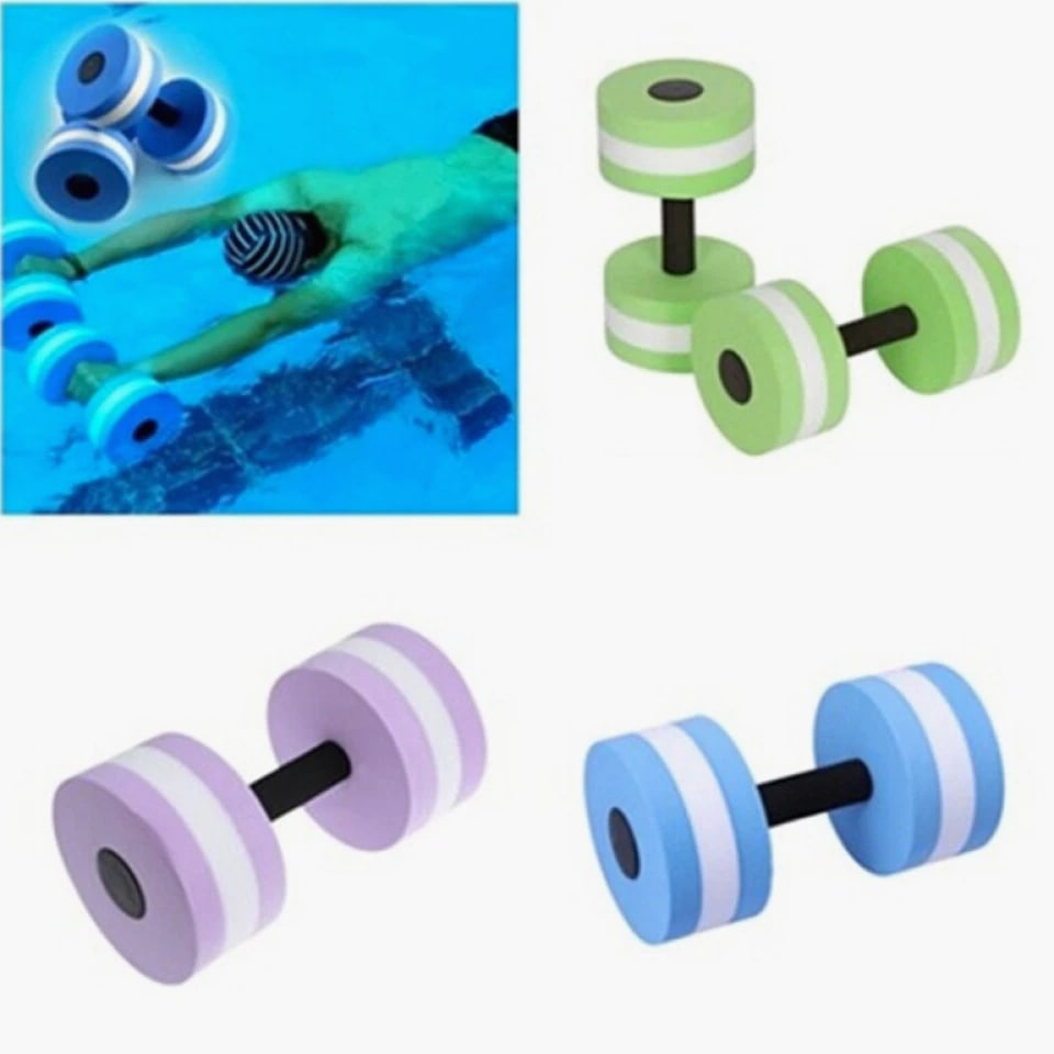 Water Weights Pool Exercise & Fitness Dumbbells Equipment Miss
