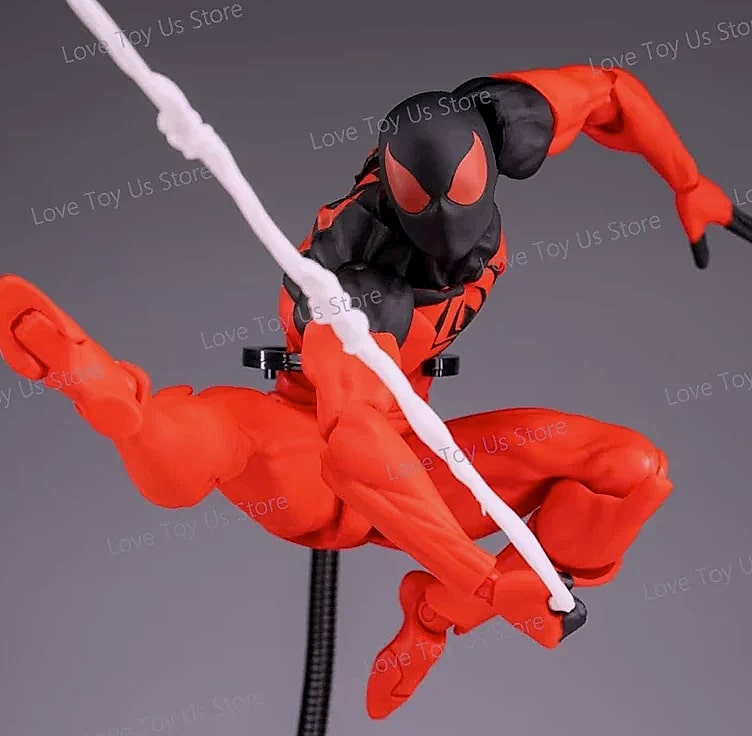 Bandai Spider-Man Symbiote Action Figure Black Suit