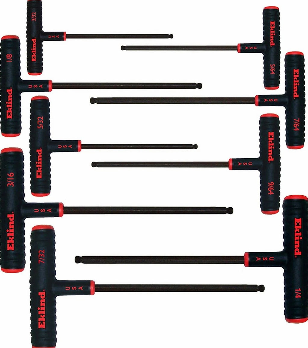 60809 Power-T Handle Ball-Hex Key Allen Wrench, 9 Piece Set